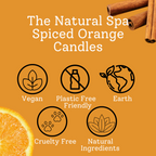 Spiced Orange Coconut Wax Candle | Hand-Poured | 60ml
