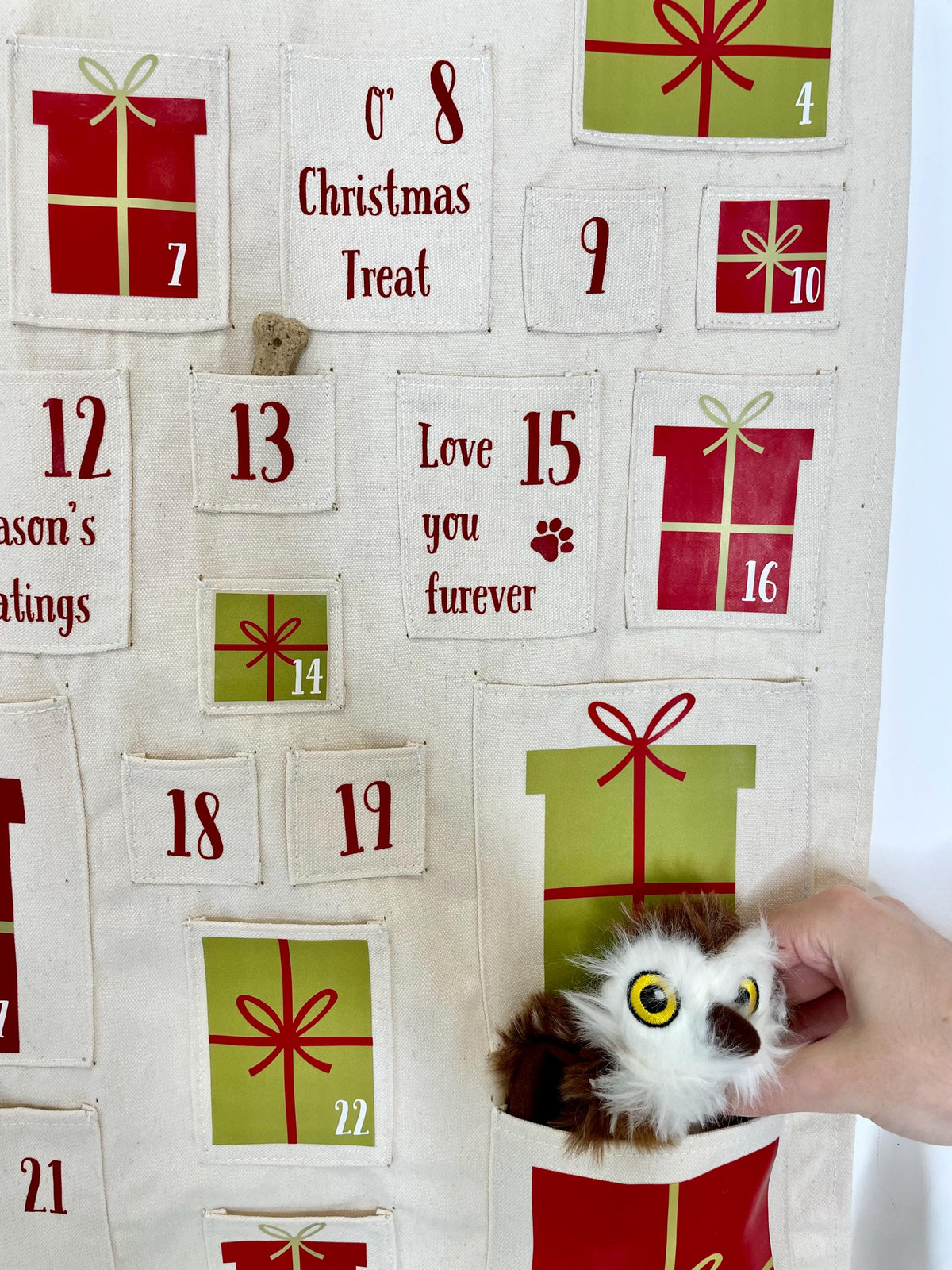 Personalised pet advent calendar - Custom dog advent calendar