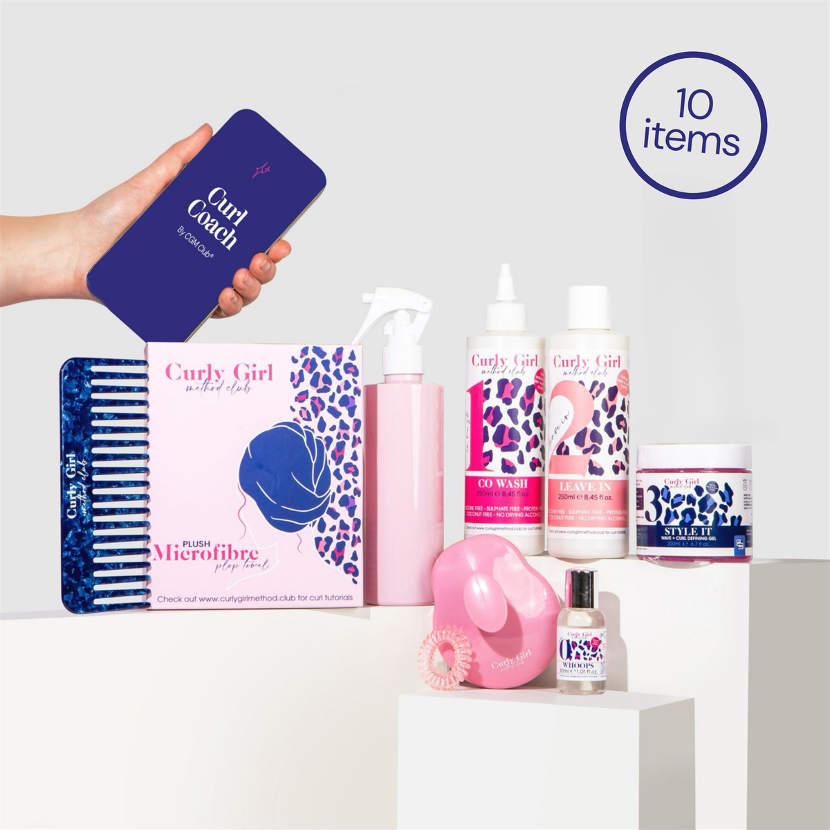 Wavy + Curly Girl Method Starter Kit