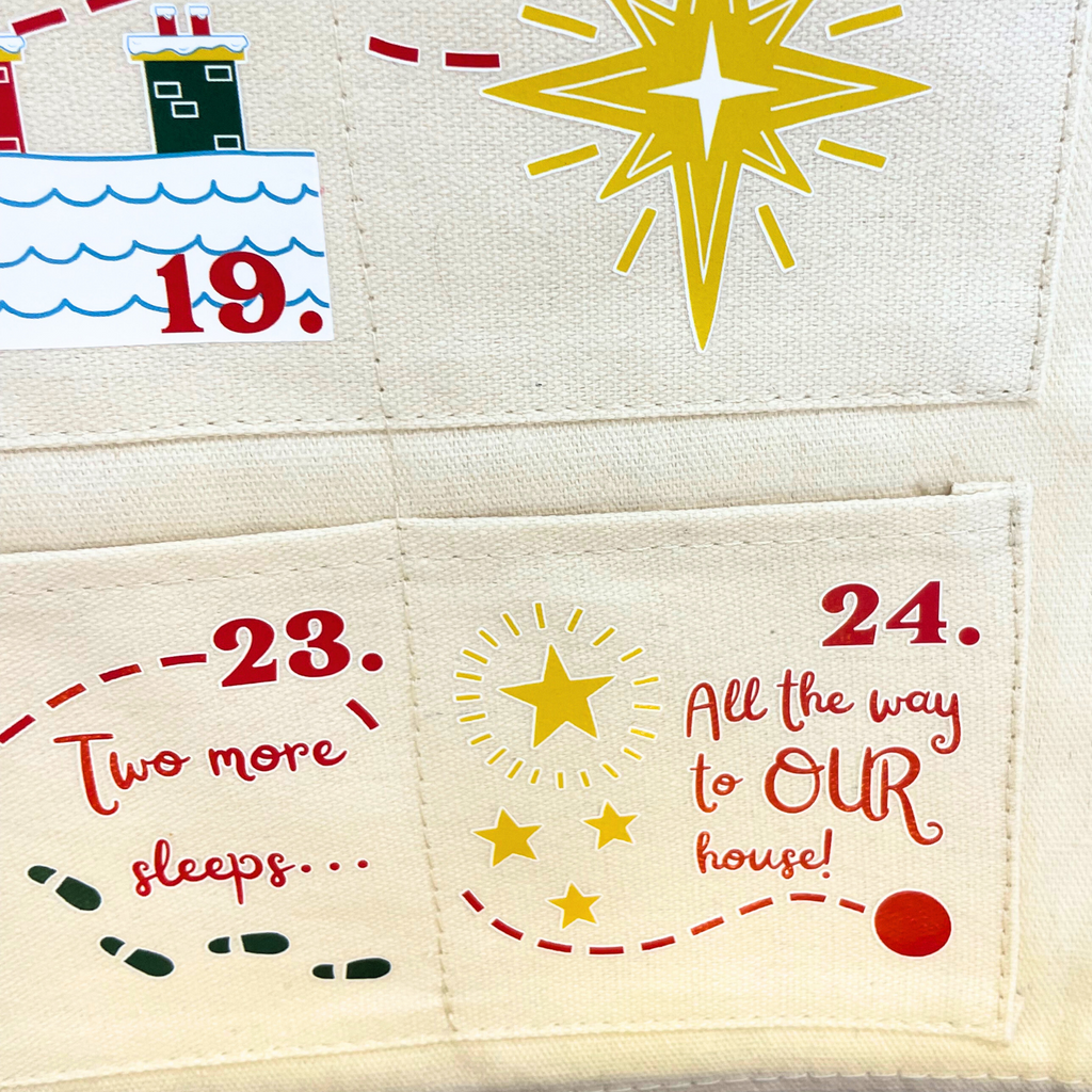 Personalised Santa Tracker Advent Calendar | Custom Made for Kids & Family