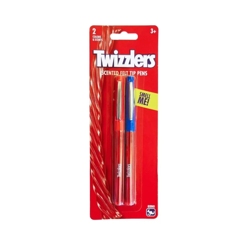 Scented Twizzlers Felt Tip Pens 2-Pack