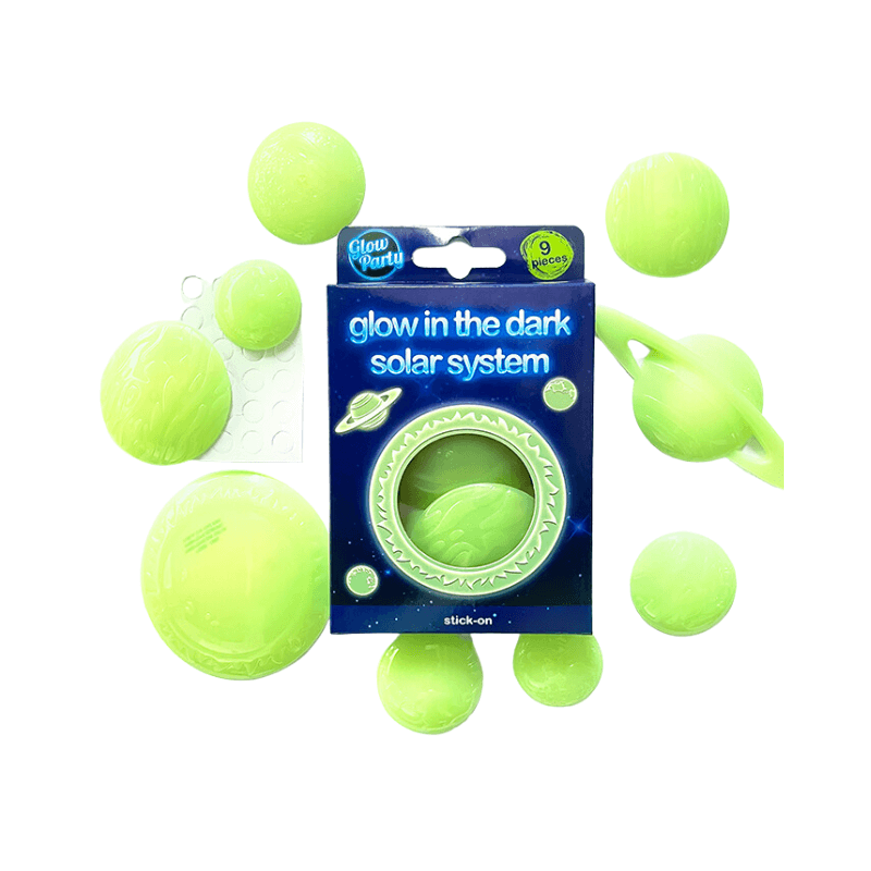 Stick On Glow In The Dark Solar System