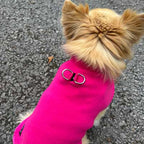 Tiny Toastie Water-Repellent Fleece Dog Coat - Hot Pink - image 19 - Wellbeing Pets