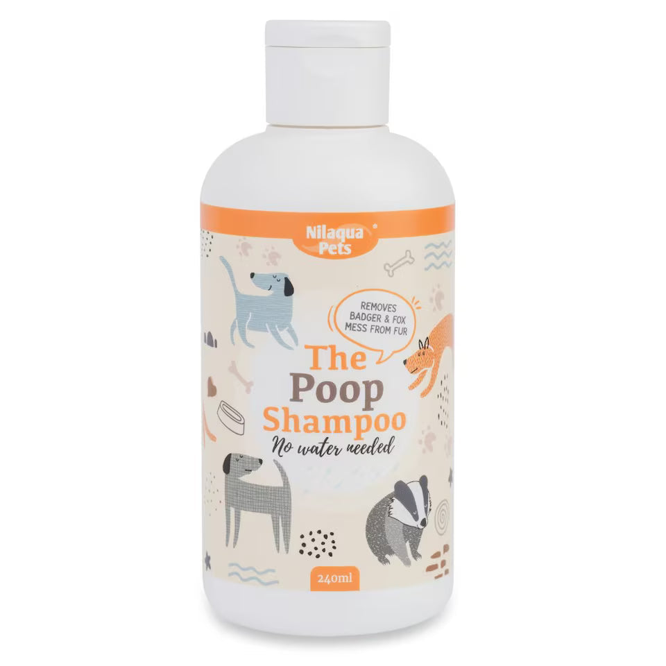 Nilaqua The Poop No-Rinse Dog Shampoo | 240ml product image