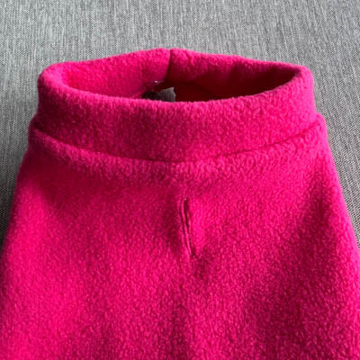 Tiny Toastie Water-Repellent Fleece Dog Coat - Hot Pink - image 18 - Wellbeing Pets