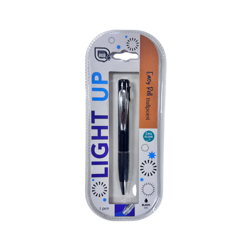 Easy Roll Ballpoint Torch Pen