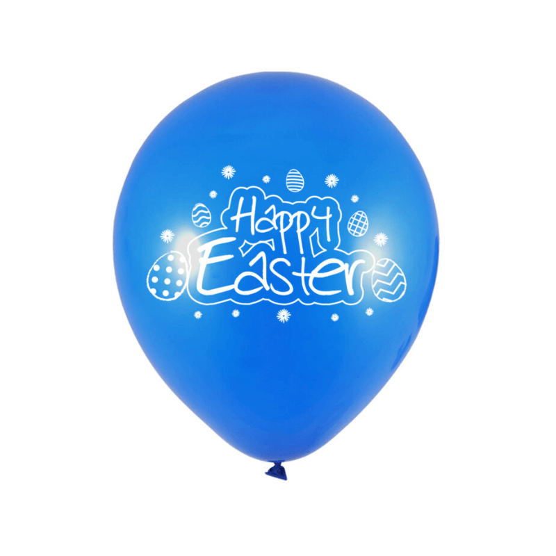 Easter Balloons Multicoloured 12 Pack