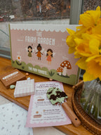 Fairy Gardening Kit for kids | Sensory Play set with Apron,Tray, Shovel, Fairies, Soil & Seeds | The Playmakers Co