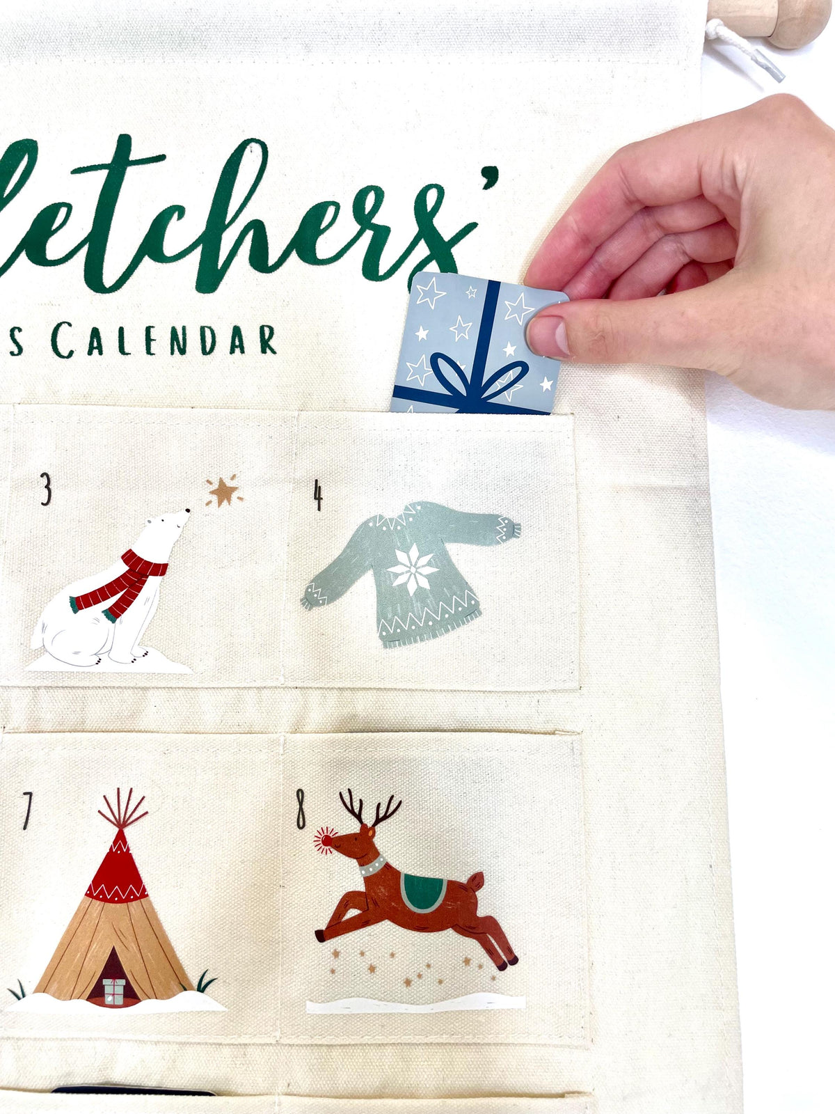 Personalised Forest Calendar - Personalised Advent Calendar UK