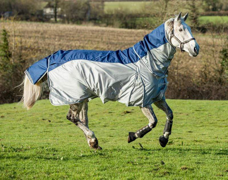 Fly Turnout Combination Rug -Navy (Mesh) - image 2 - Wellbeing Pets