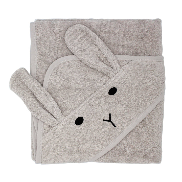 Animal Hooded Baby Towels – Organic Cotton (Fox, Lion, Rabbit Designs)