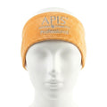 Apis Peach Velour Cosmetic Headband with Logo | Beauty Accessory