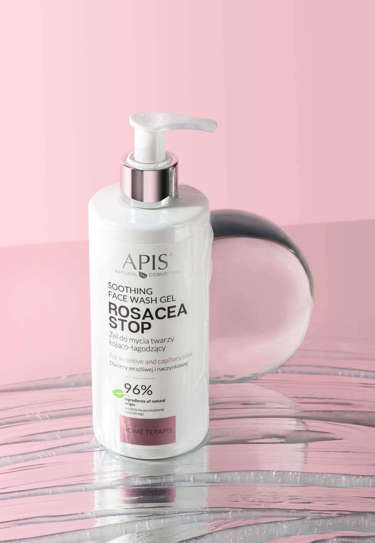 Apis Rosacea-Stop Soothing & calming facial cleansing gel | 300 ml
