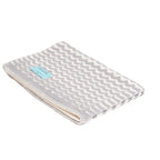 Atlanta blanket Grey Swell Brushed Cotton Single Size Bed Blanket( Throw)