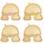 Baby Bamboo Weaning Suction Plate