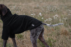 Wide Fit Fleece Dog Jumper - Black - image 4 - Wellbeing Pets