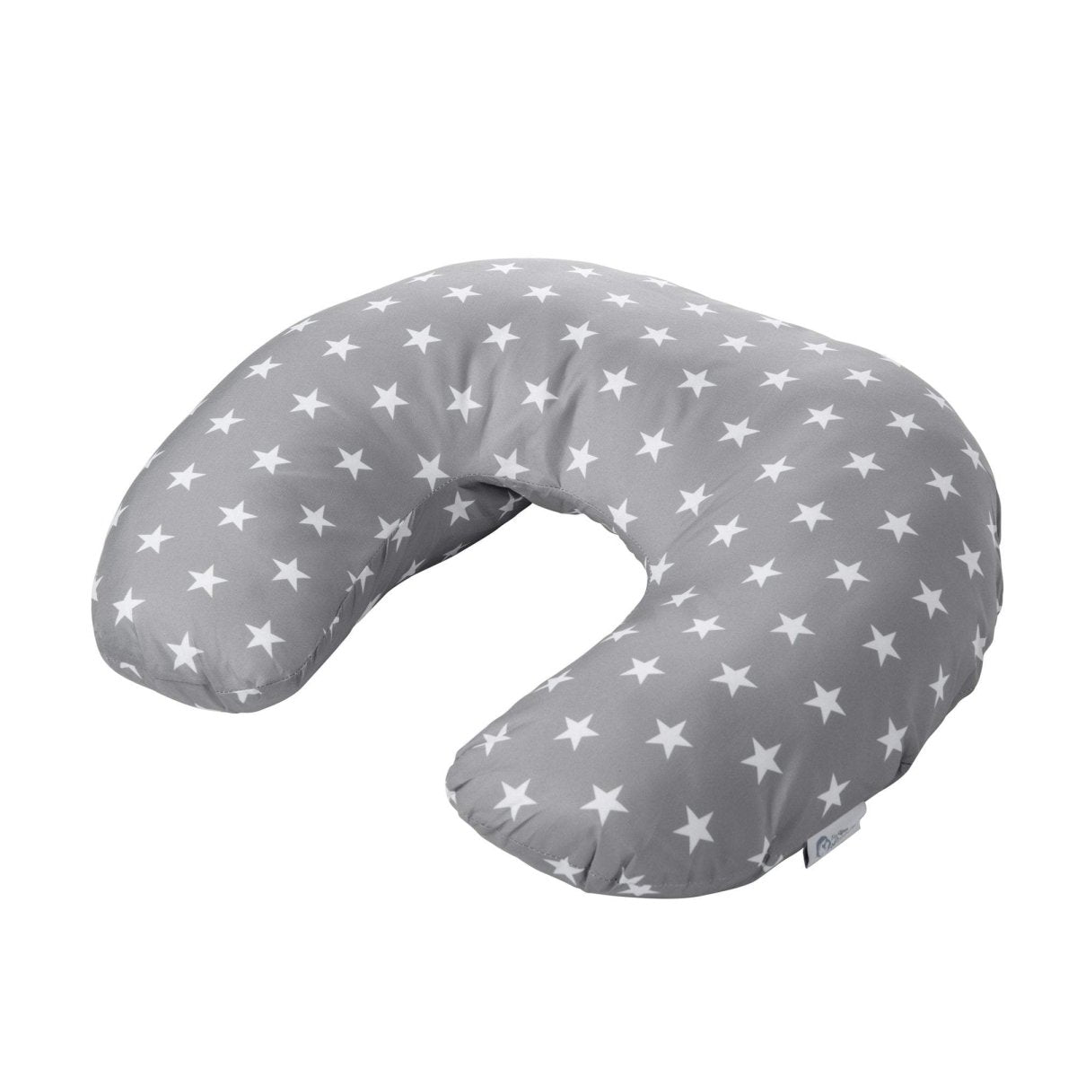 Breast Feeding Nursing Pillow  - Grey with Stars (COVER ONLY)