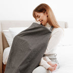 Breastfeed Apron - White Stars