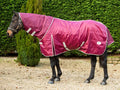 360g Stable Rug With Detachable Neck - Burgundy - Wellbeing Pets