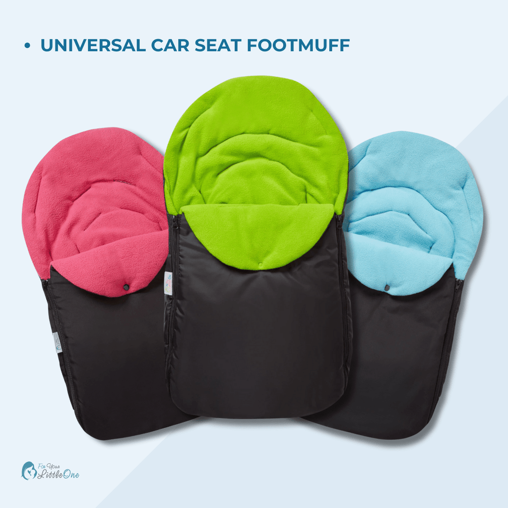Universal Car Seat Footmuff / Cosy Toes - Fits All 3 And 5 Point Harnesses