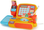 Casdon Toy Cash Register with Calculator, Chip & Pin Card Reader and Accessories – Supermarket Role Play (Ages 3+)