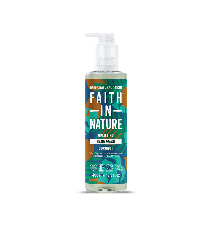 Coconut Hand Wash 400ml – 99.5% Natural Origin with Organic Coconut Oil