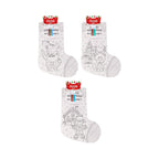 Colour Your Own Christmas Stocking With 4 Felt Tip Pens
