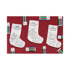 Colour Your Own Christmas Stocking With 4 Felt Tip Pens