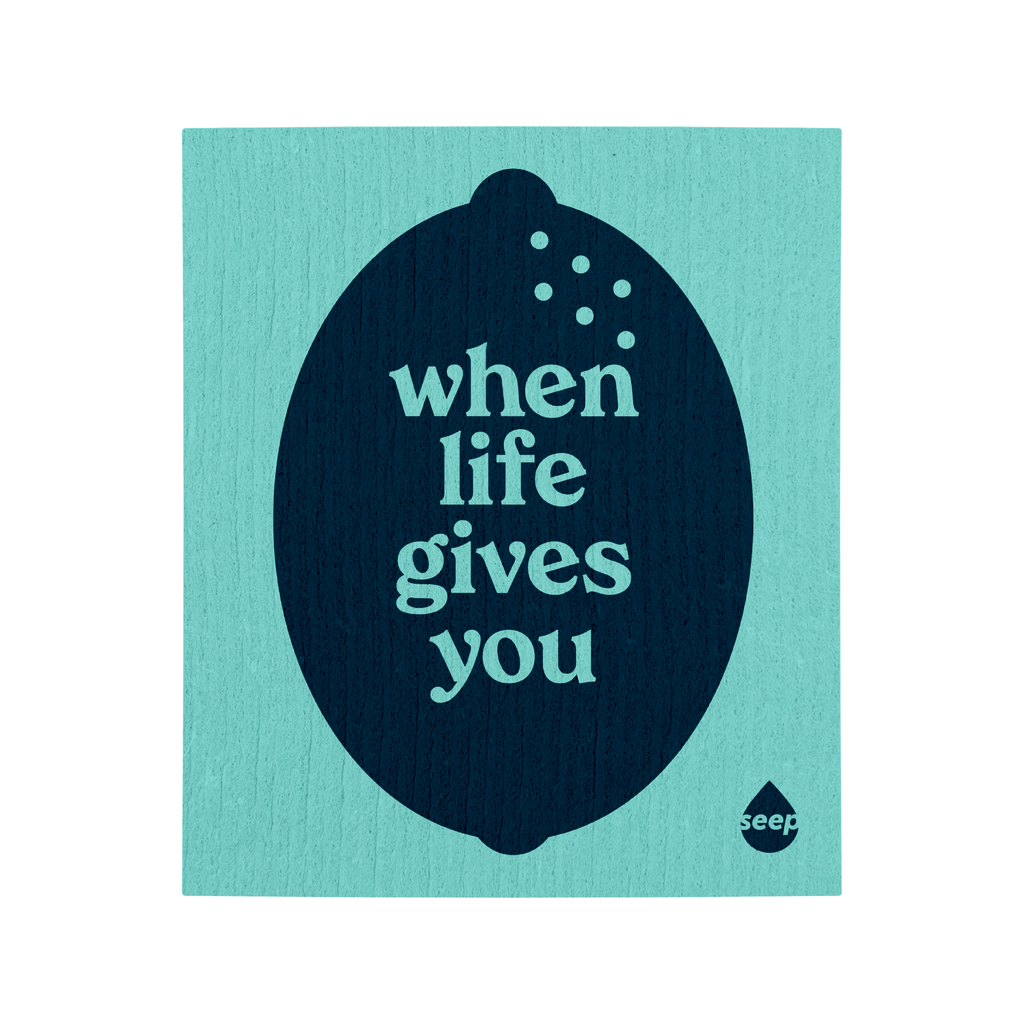 Compostable Sponge Cloths 4-Pack | Colourful Eco Cleaning Cloths