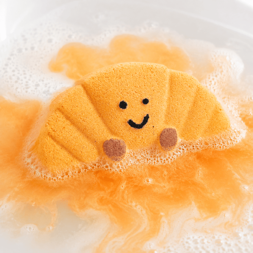 Cute Croissant Bath Bomb – Slow Morning Mood