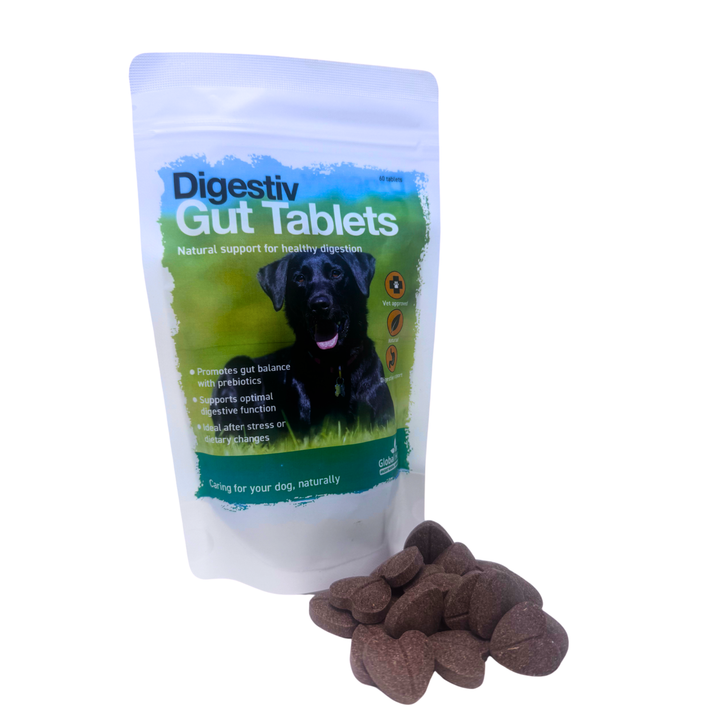 Global Herbs Digestiv Tablets for Dogs | 60 Tablets