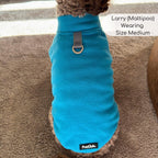 Dog Fleece Coat - Blue - image 3 - Wellbeing Pets