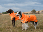 Luxe Waterproof Dog Coat 250g - Orange High Viz - image 7 - Wellbeing Pets