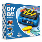 Interactive Kitchen Cooking Toy Set - Color-Changing Play Food with Lights & Sounds | Educational Pretend Play for Kids 4-6