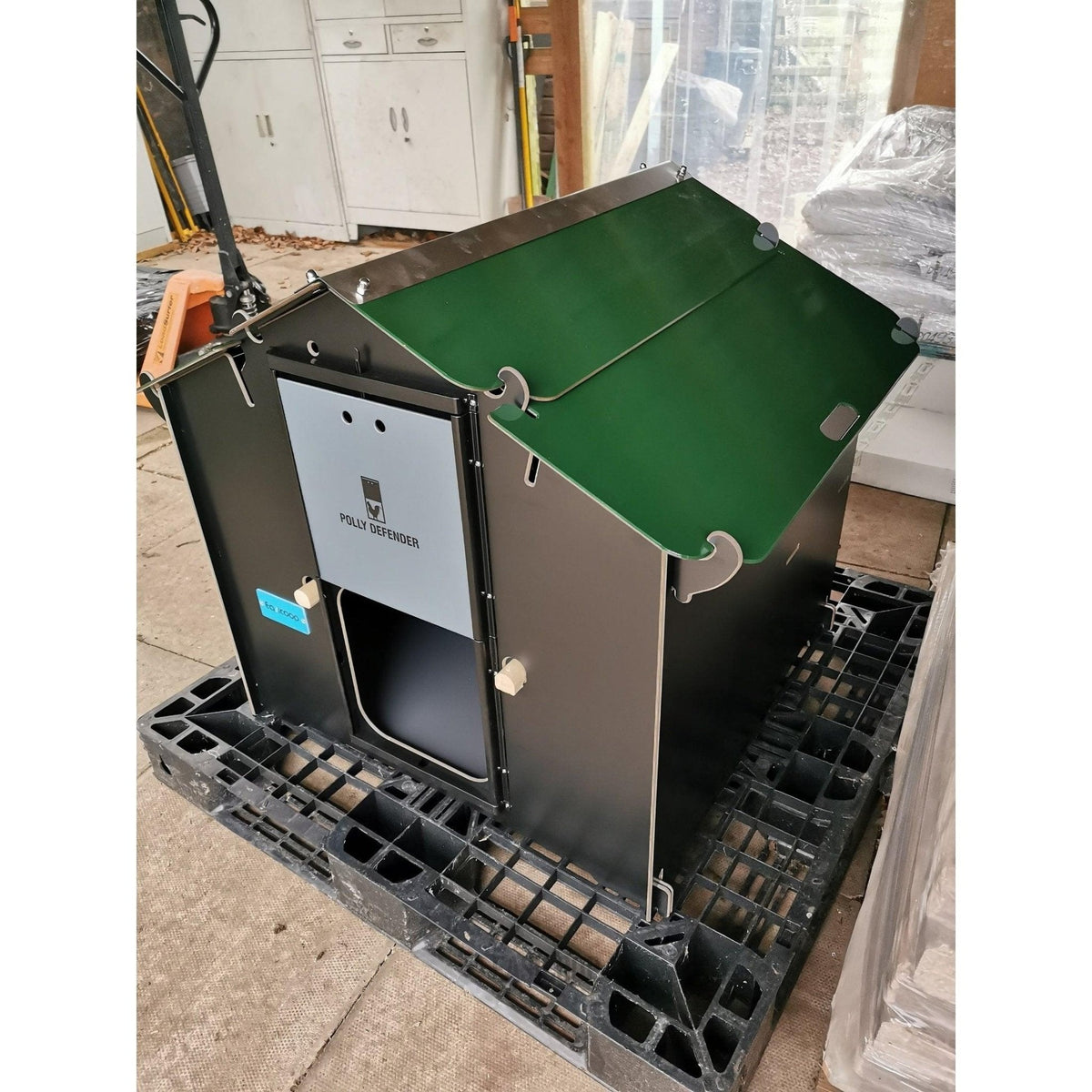 Easicoop Eco HPL Chicken Coop | Up to 5 Medium Birds - product image 8 - Wellbeing Pets