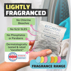 ECOEGG Laundry Egg Washing Detergent Refill Pellets Fresh Linen - Plastic Free Eco Washing Egg, 50 Washes