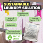 ECOEGG Laundry Egg Washing Detergent Refill Pellets Fresh Linen - Plastic Free Eco Washing Egg, 50 Washes