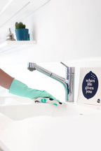 Fair Trade Rubber Gloves | 1 Pair Plastic-Free Compostable Cleaning Gloves