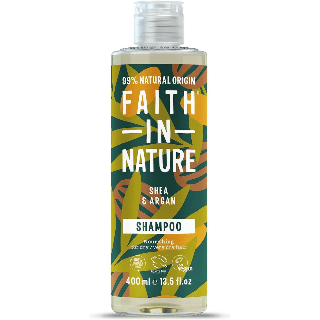 Faith In Nature Shea & Argan Shampoo – 400ml