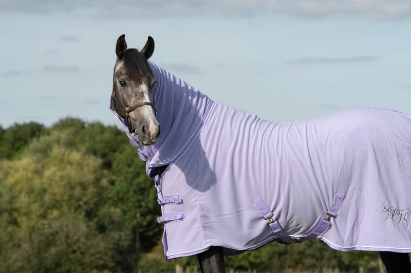 Fleece Rug With Neck Cover - Violet - image 3 - Wellbeing Pets
