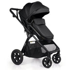 For Your Little One Cruise 3 In 1 Travel System With Car Seat - Eclipse Black (Free Cupholder / Seat Liner Included!)