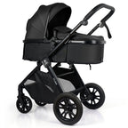 For Your Little One Cruise 3 In 1 Travel System With Car Seat And ISOFIX Base - Eclipse Black (Free Cupholder / Seat Liner Included!)