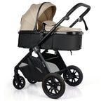 For Your Little One Cruise 3 In 1 Travel System With Car Seat And ISOFIX Base - Dune Beige (Free Cupholder And Seat Liner Included!)