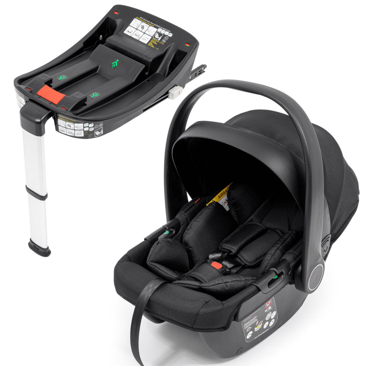 For Your Little One Lite i-Size Infant Car Seat & Base (Birth-12 Months) - Black