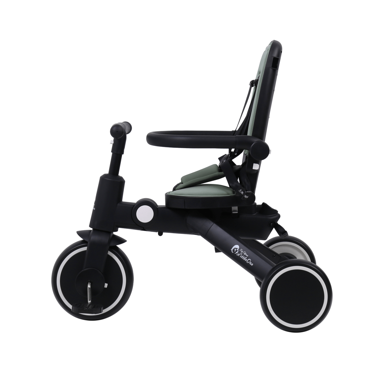 Foryourlittleone Xplor 6 in 1 Foldable Trike - Green (10m-4y)