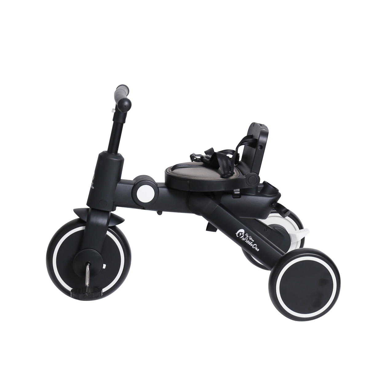 Foryourlittleone Xplor 6 in 1 Foldable Trike - Grey Olive (10m-4y)