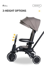 Foryourlittleone Xplor 6 in 1 Foldable Trike - Pastel Pink (10m-4y)