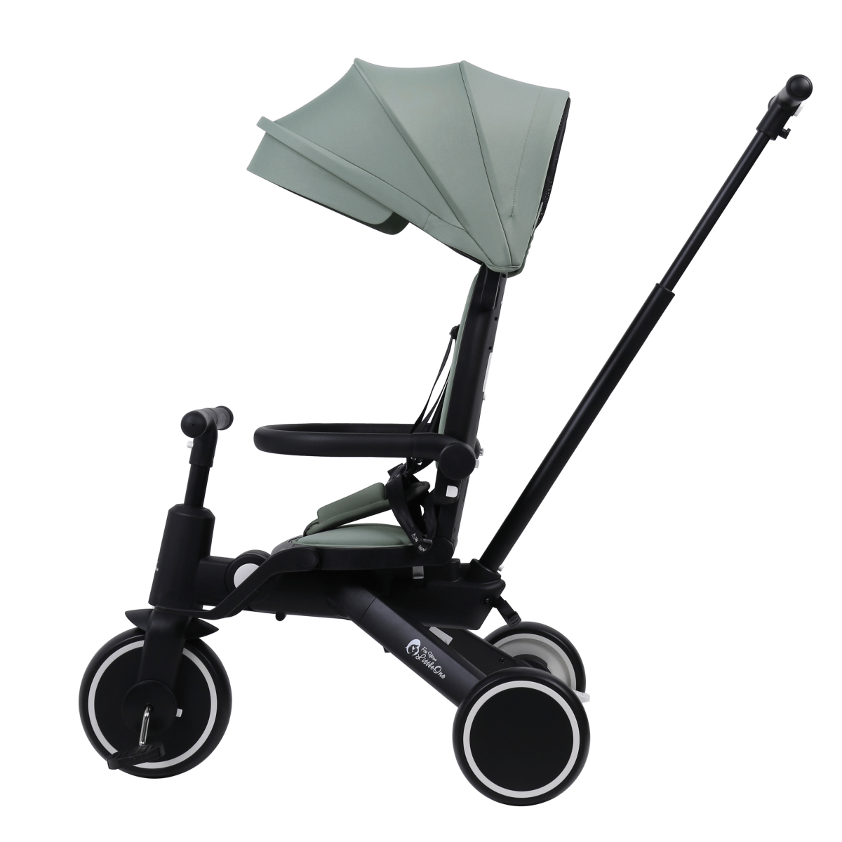 Foryourlittleone Xplor Ultimate 6 in 1 Foldable Trike - Green (10m-4y)