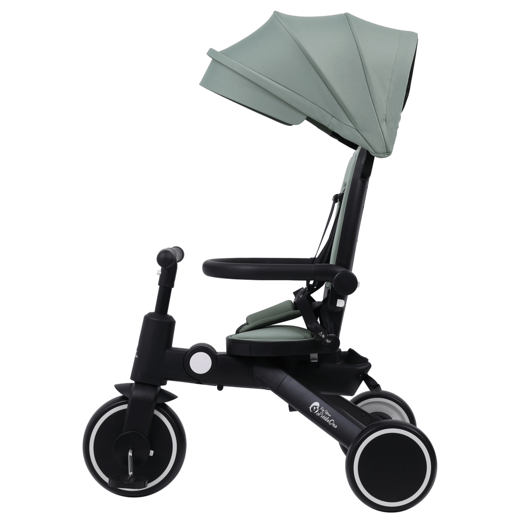 Foryourlittleone Xplor Ultimate 6 in 1 Foldable Trike - Green (10m-4y)