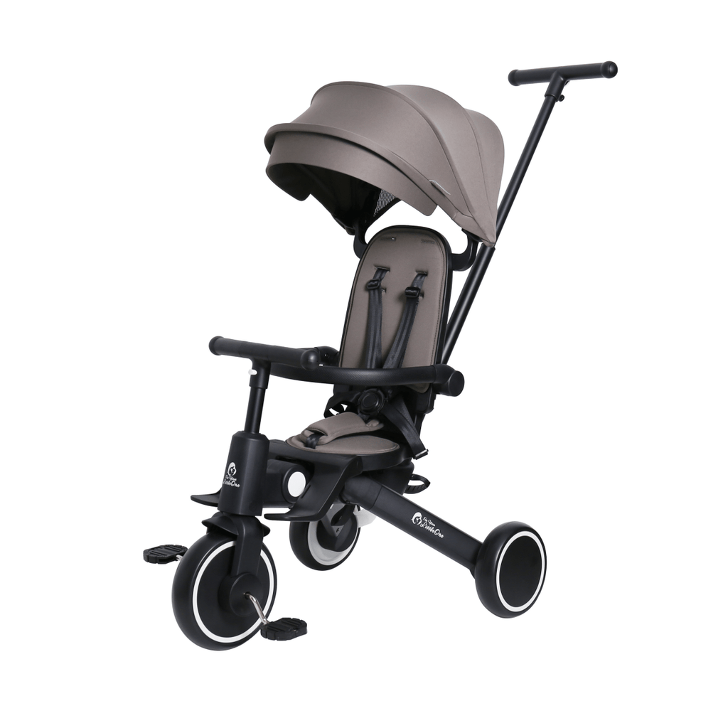 Foryourlittleone Xplor Ultimate 6 in 1 Foldable Trike - Grey Olive (10m-4y)